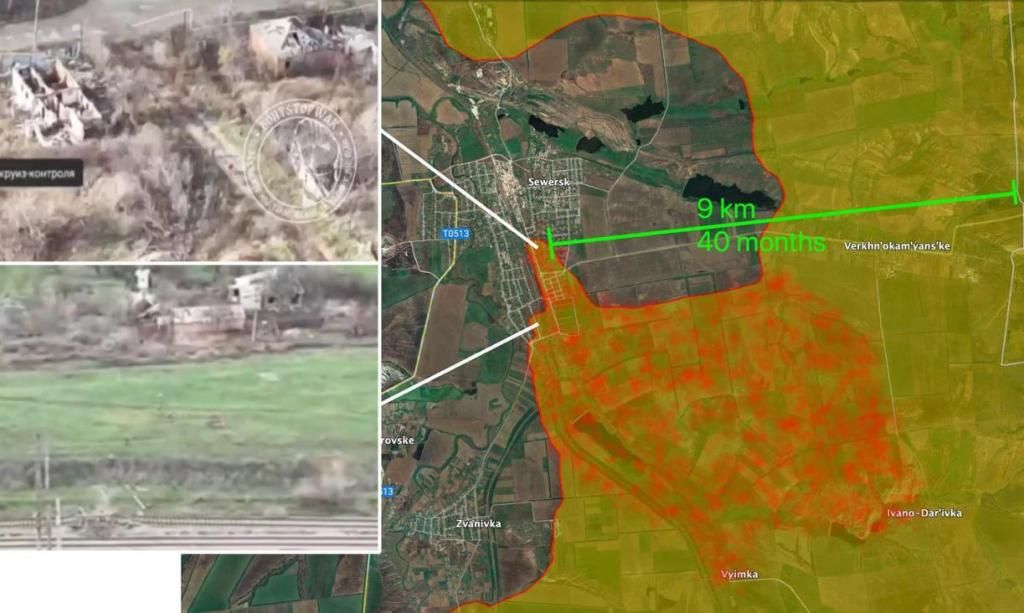 Прорив під Сіверськом: окупанти  прорвали українську лінію оборони на Донеччині_1
