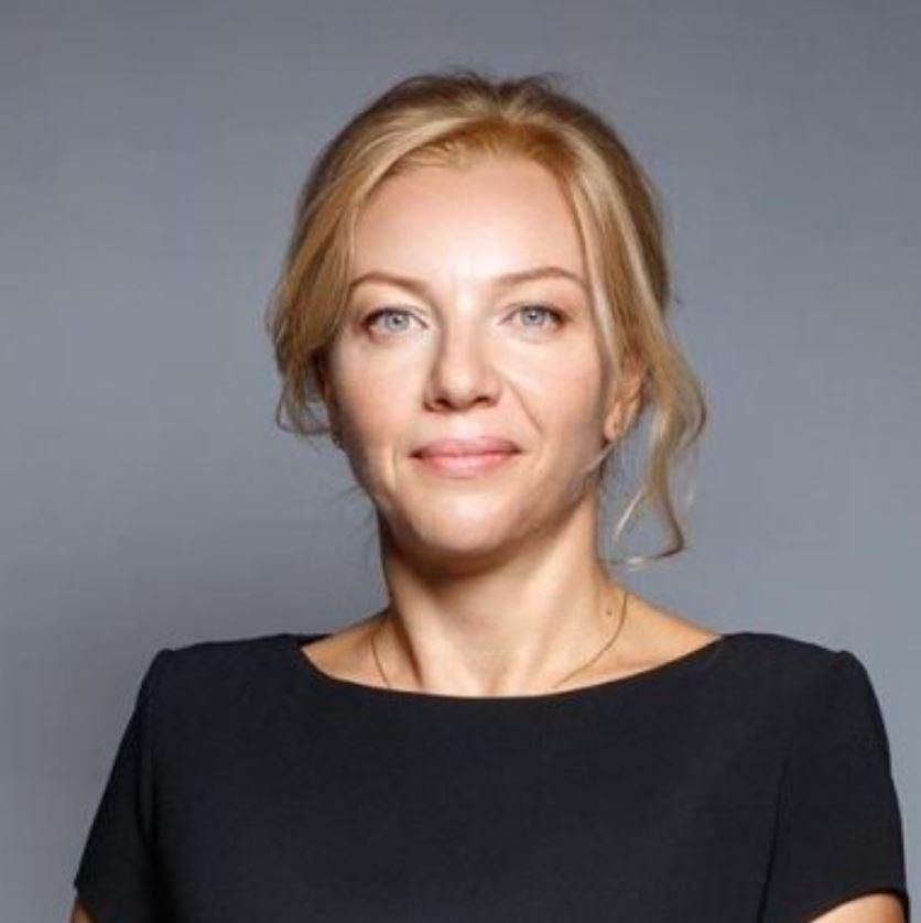 Кума Олени Зеленської Світлана Чернишова. Фото зі сторінки КНУ ім. Шевченка