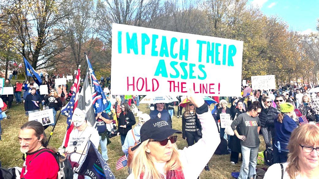 У Вашингтоні протестувальники вимагали імпічменту Трампа