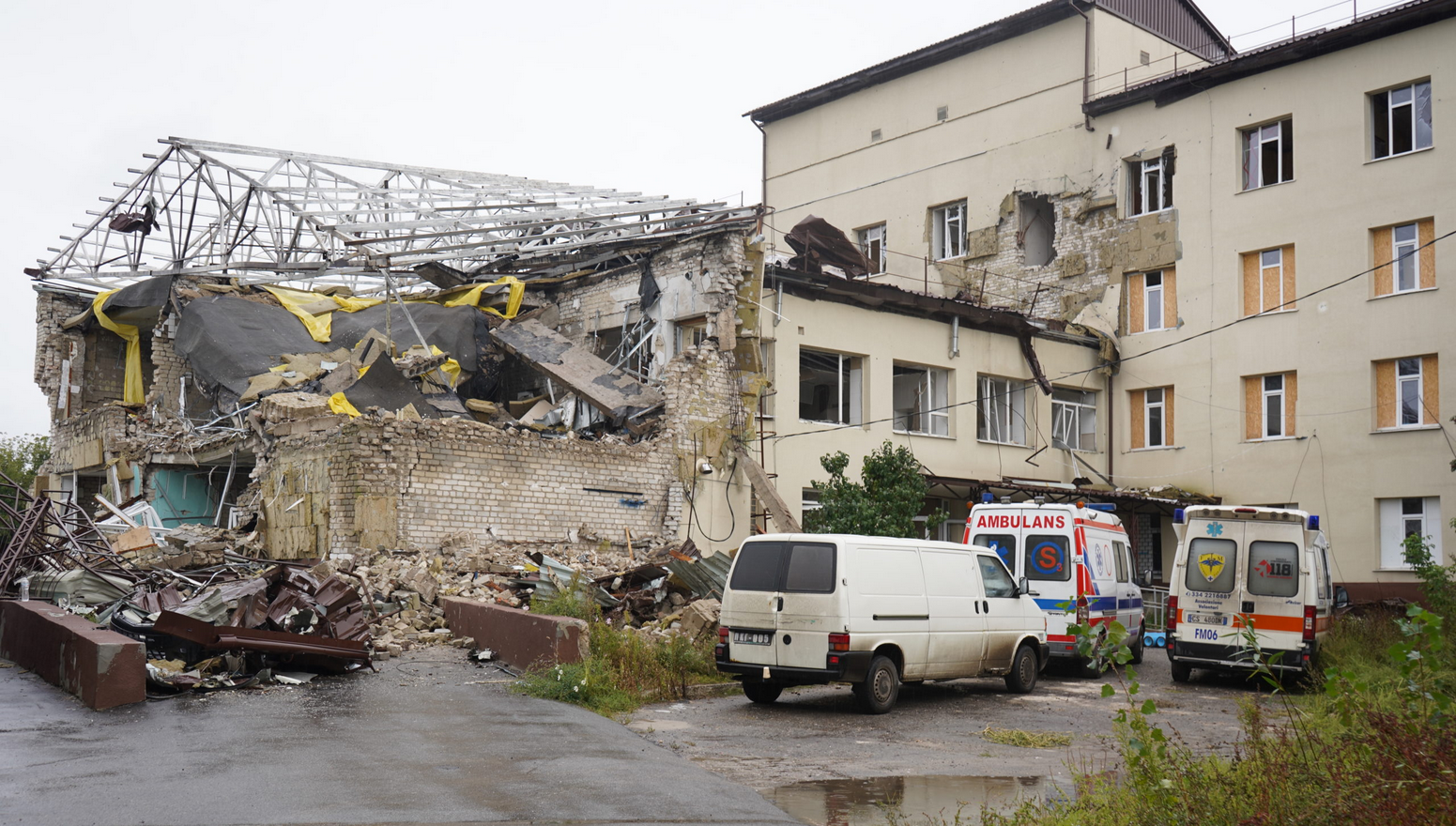 Синєгубов вкладе в ремонт лікарні у прифронтовому Ізюмі ще 110 мільйонів