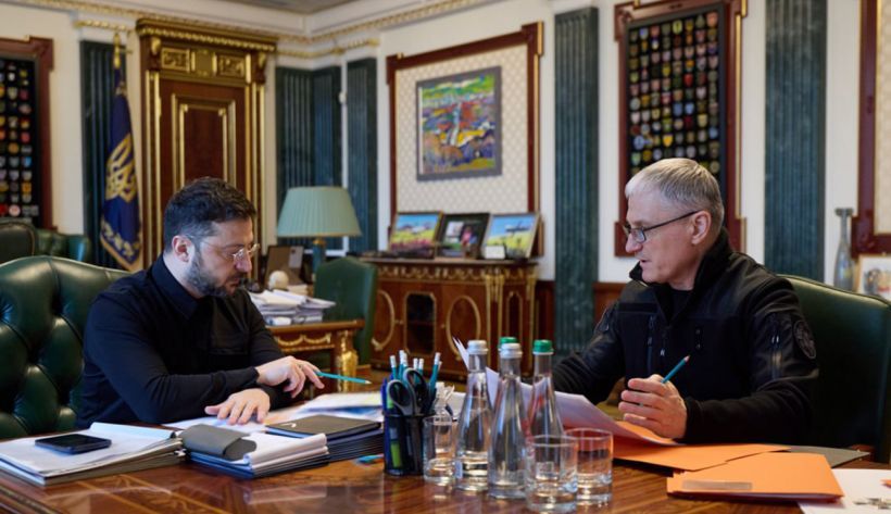Володимир Зеленський та Олег Іващенко