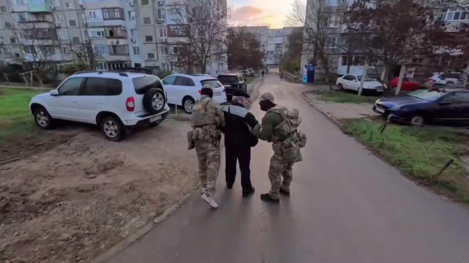 У тимчасово окупованому Криму затримали колишнього співробітника СБУ