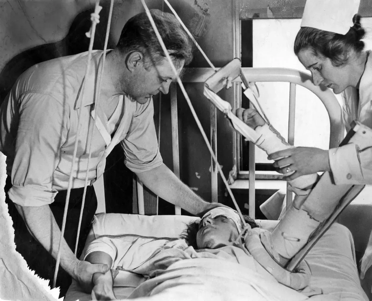  Бетті Робінсон у лікарні