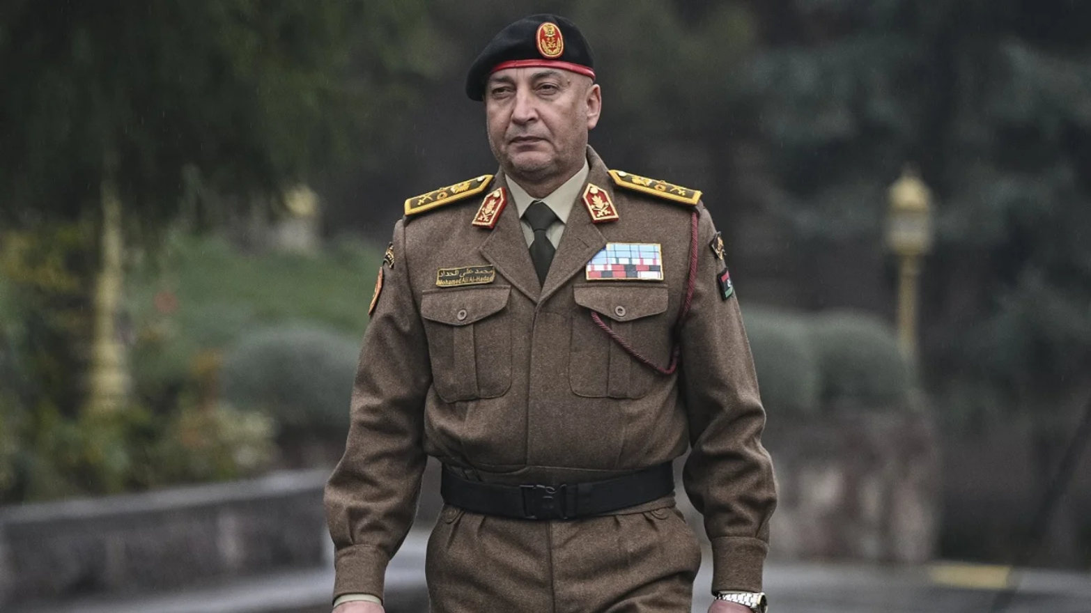Начальник штабу Лівії генерал Мохаммед Алі Ахмед Аль-Хаддад під час візиту до Анкари, Туреччина, 23 грудня 2025 року