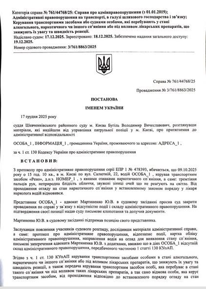 Адвокат попереджає про зловживання поліцією у справах про наркотичне сп’яніння_1