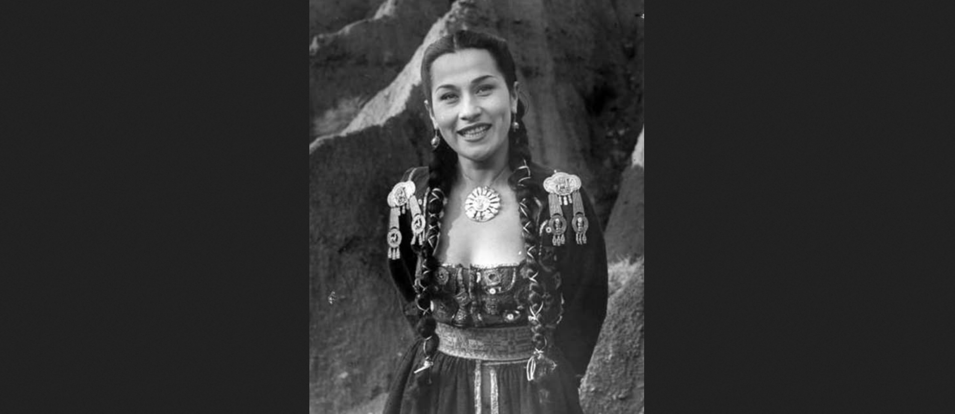 Іма Сумак — нащадок Атауальпи, останнього імператора інків. 1950 рік.