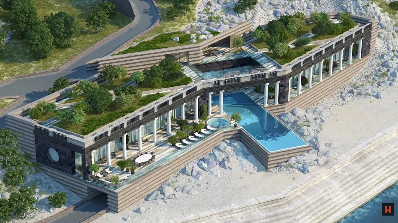 На місці «дачі Януковича» в Криму збудували палац для путіна