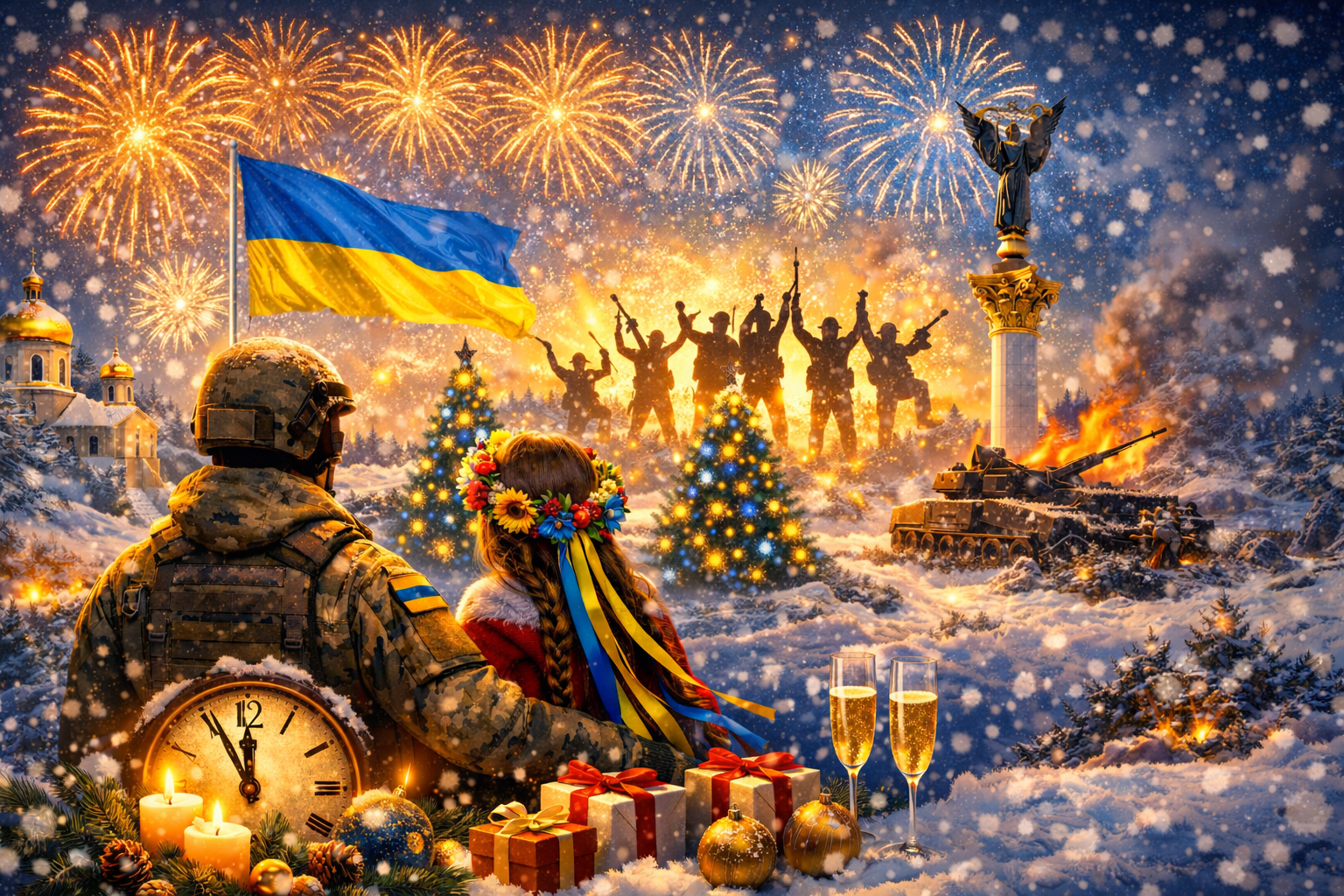 «Останній Бастіон» вітає українців із прийдешнім 2026 роком