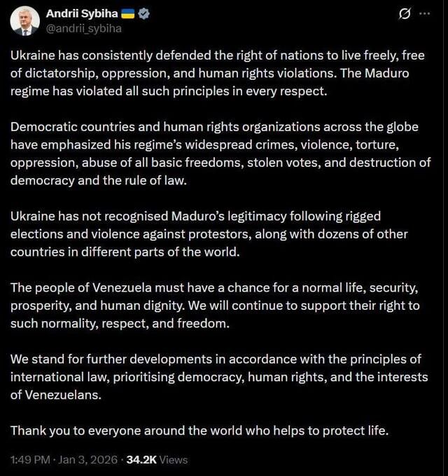 Зеленський, який узурпував владу, підтримав дії США проти іншого узурпатора_1