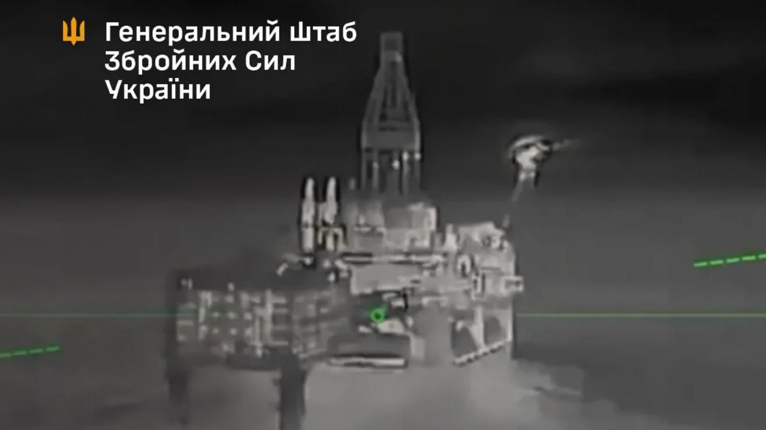 Сили оборони уразили три бурові установки «Лукойлу» в Каспійському морі