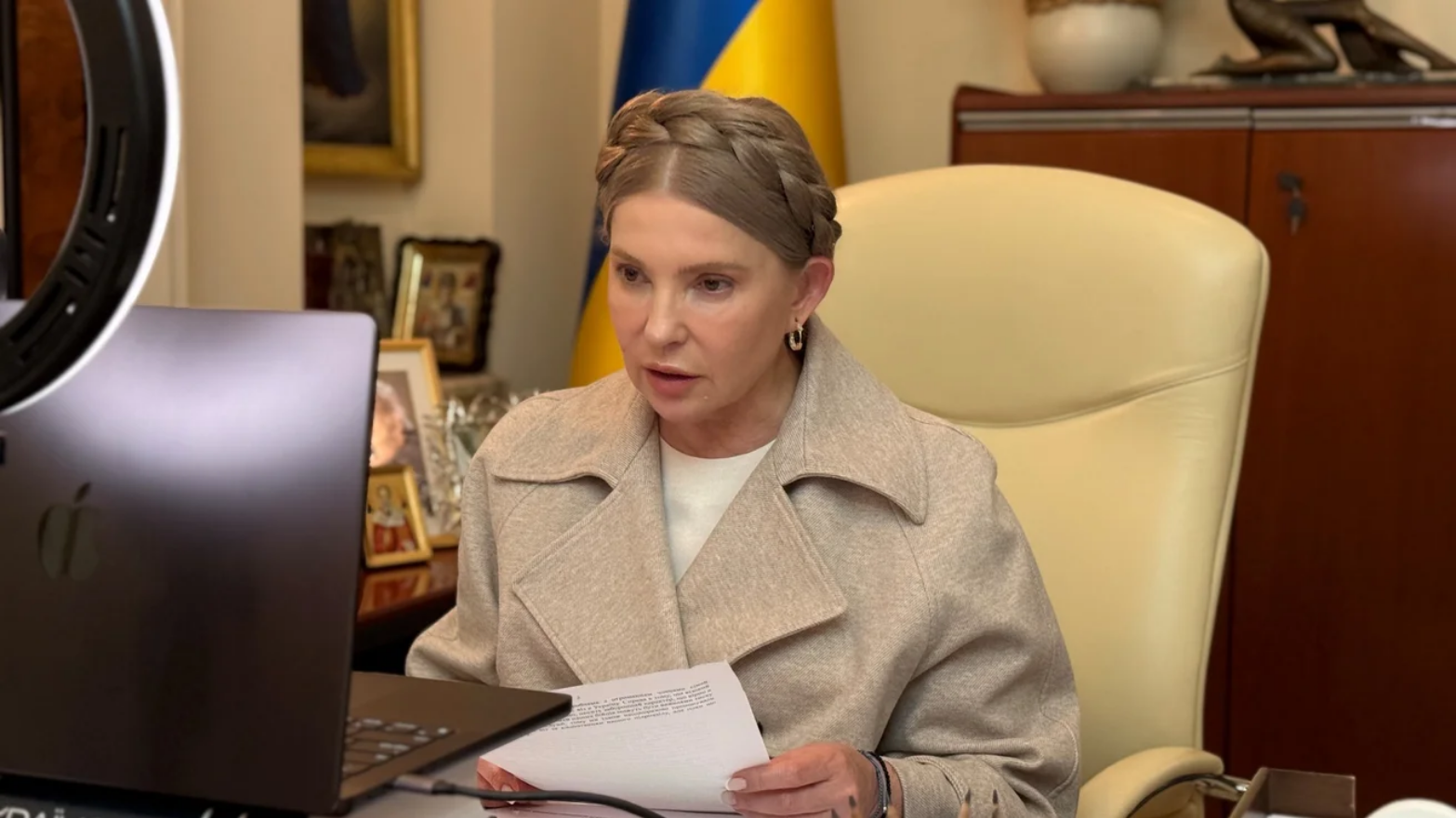 Тимошенко після обшуків у «Батьківщини» заявила про «політичне замовлення»