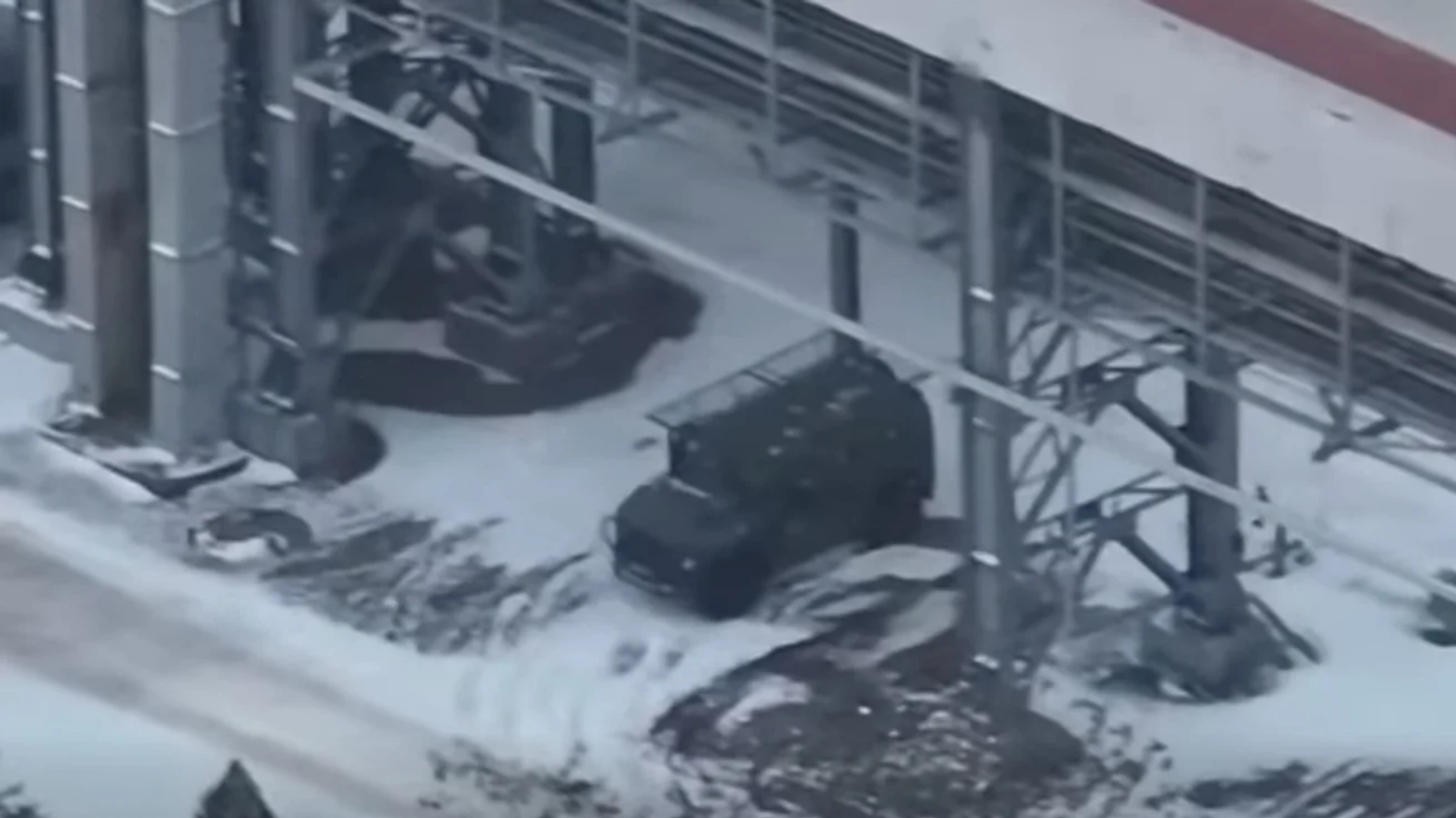 Окупанти тримають техніку на території ЗАЕС