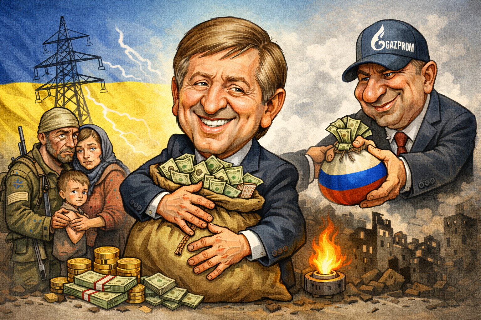 Ахметов хоче домогтися конфіскації і продажу заарештованих акцій «Газпрому», — Deutsche Welle