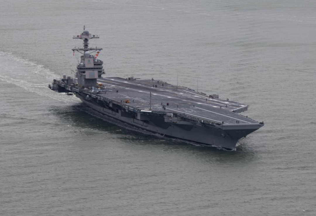  Авіаносець USS Gerald R. Ford (CVN 78). 