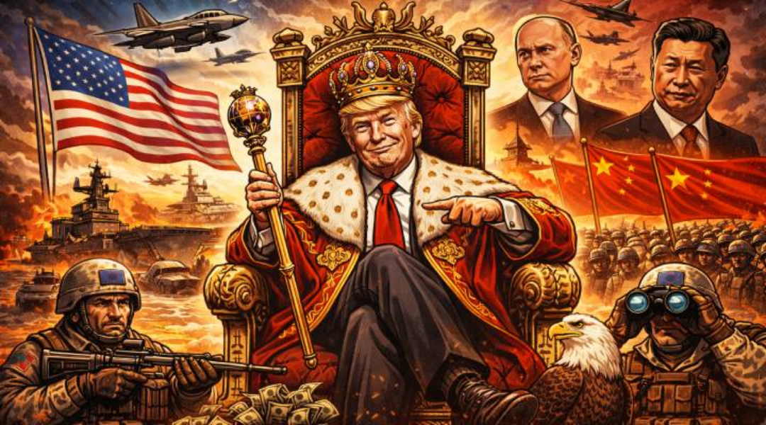 Трамп мріє стати імператором світу