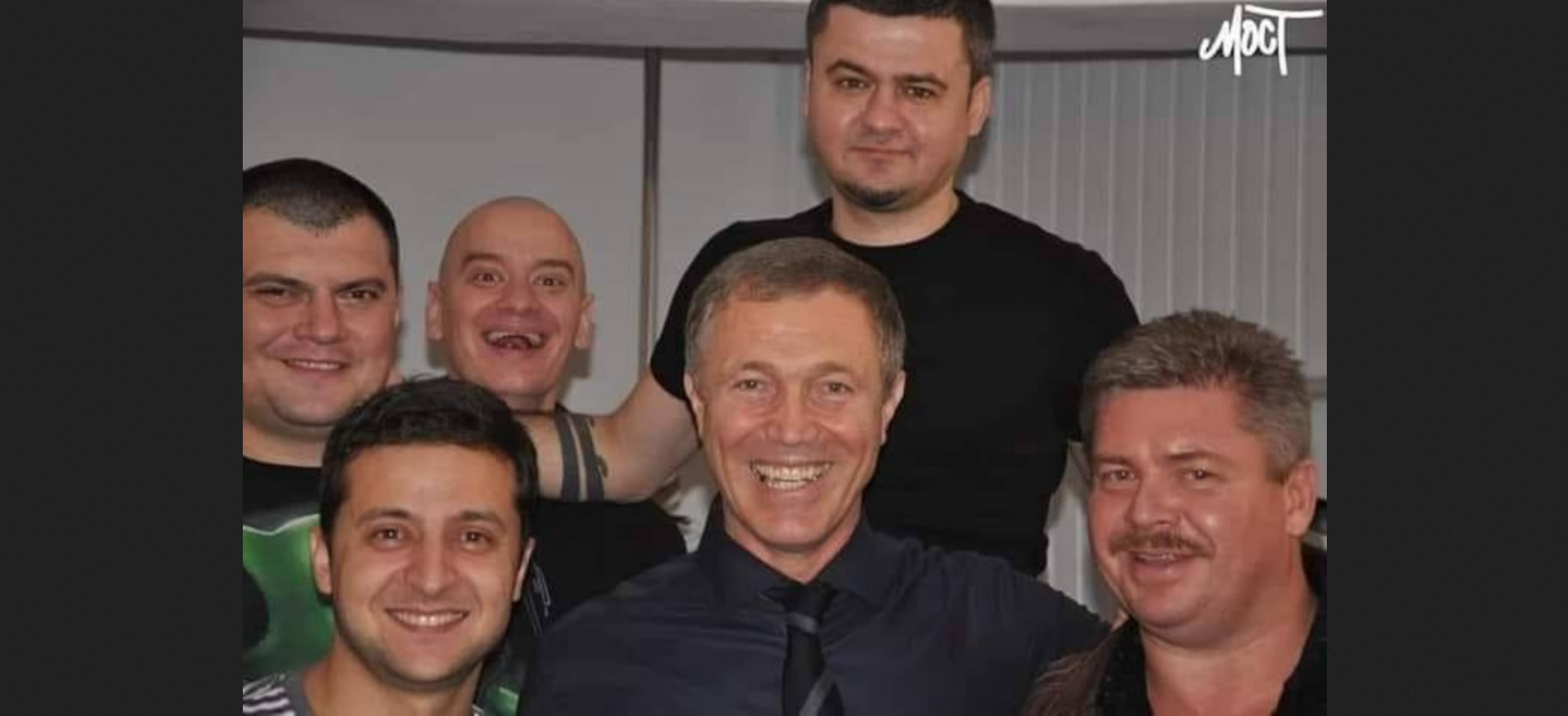 Володимир Сальдо, Володимир Зеленський та артисти 95-го кварталу