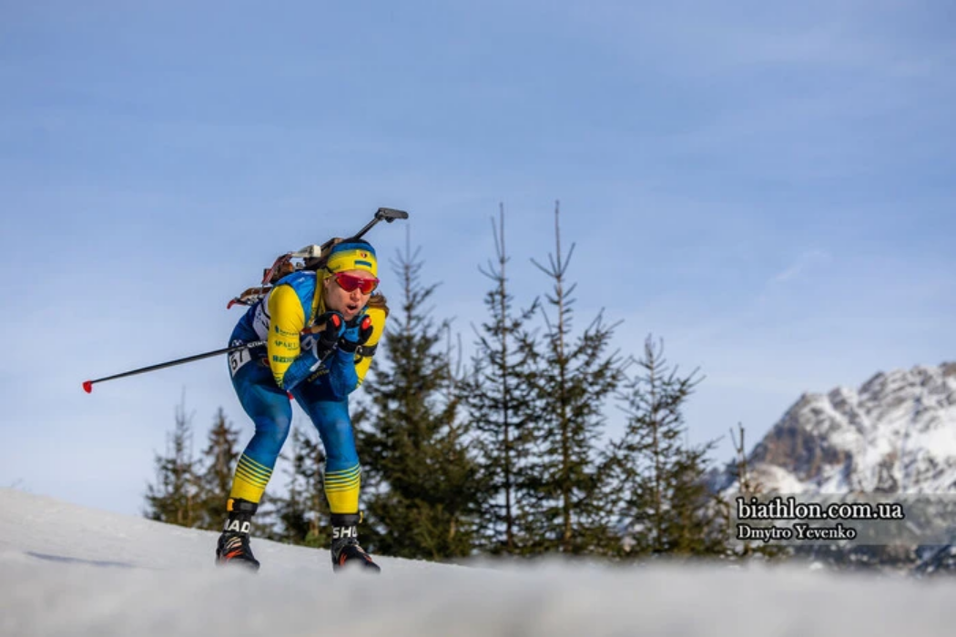 Анастасія Меркушина здобула золото Чемпіонату Європи з біатлону