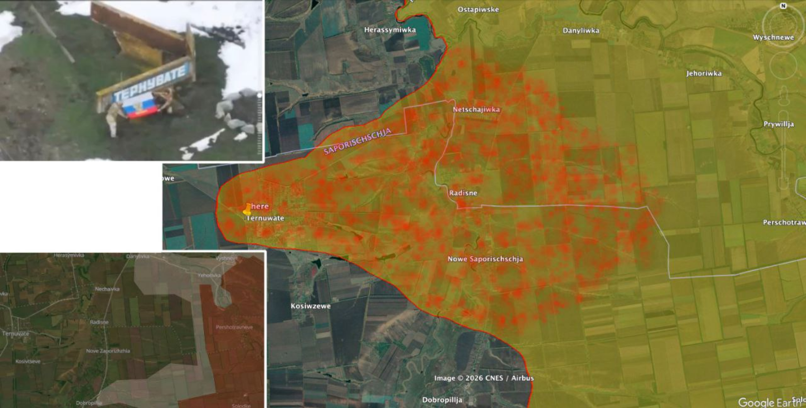 Зеленський здає території України