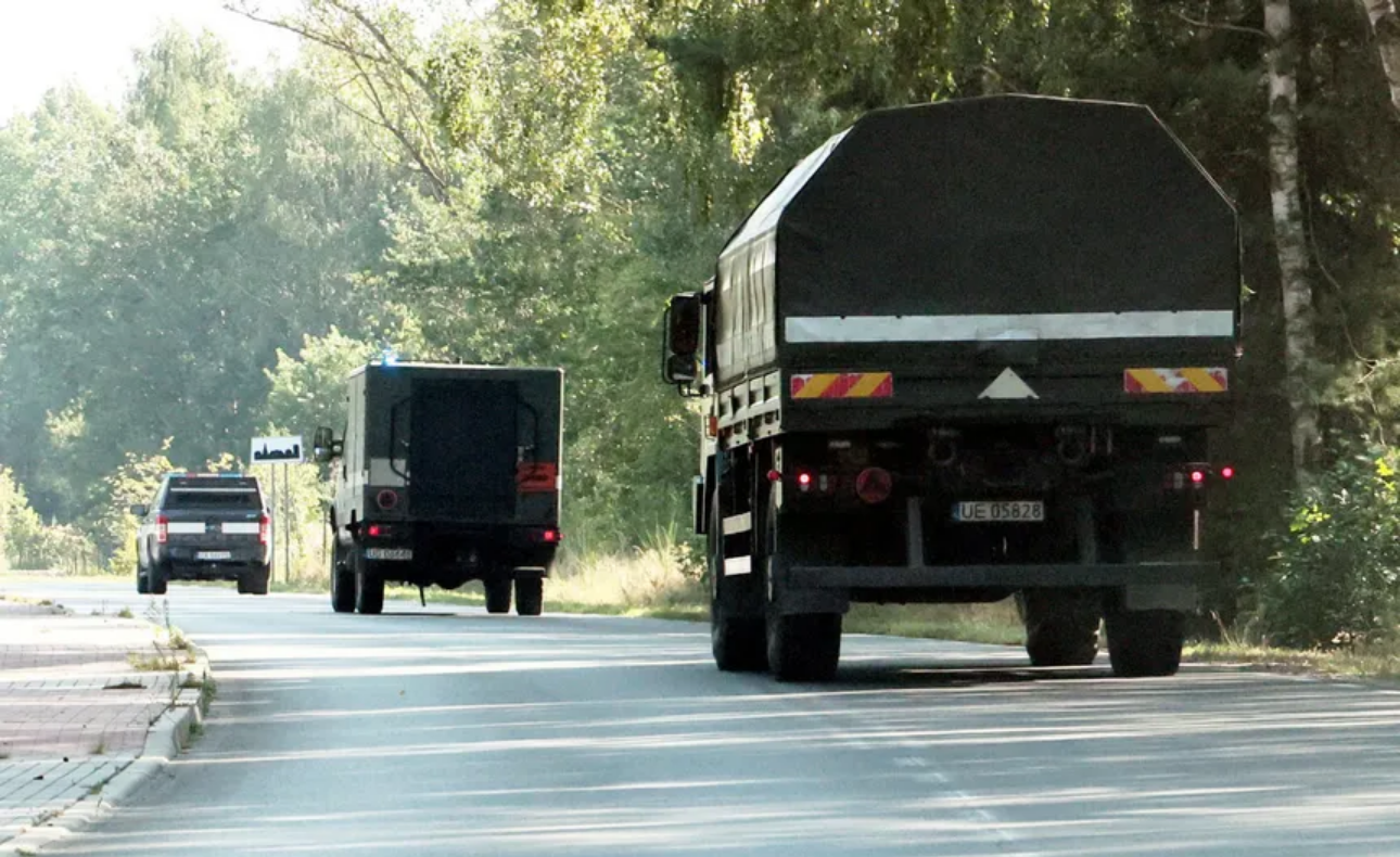 На військову частину у Польщі впав невідомий дрон