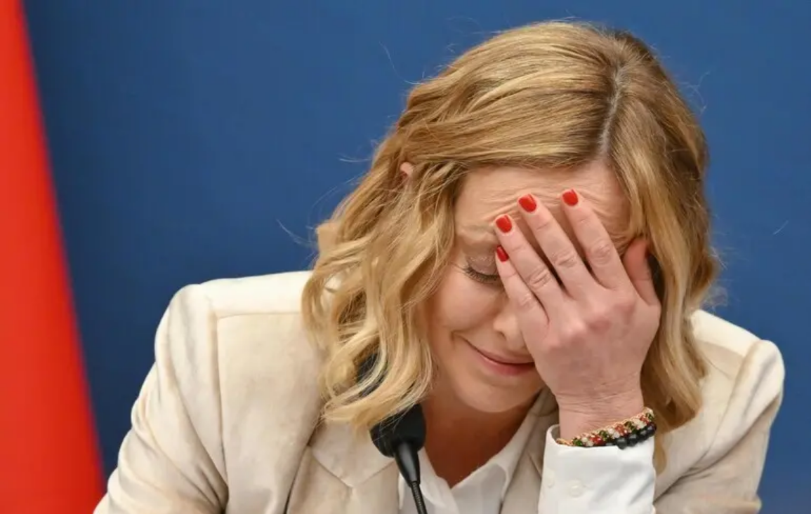 Обличчя Мелоні зафарбували на фресці в римській базиліці