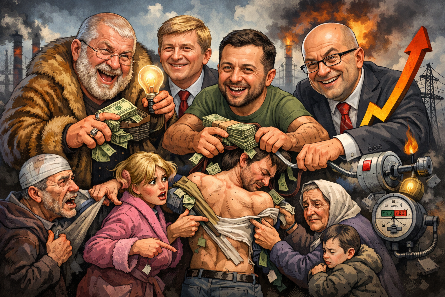 Олігархи вчергове знімуть шкури з українців