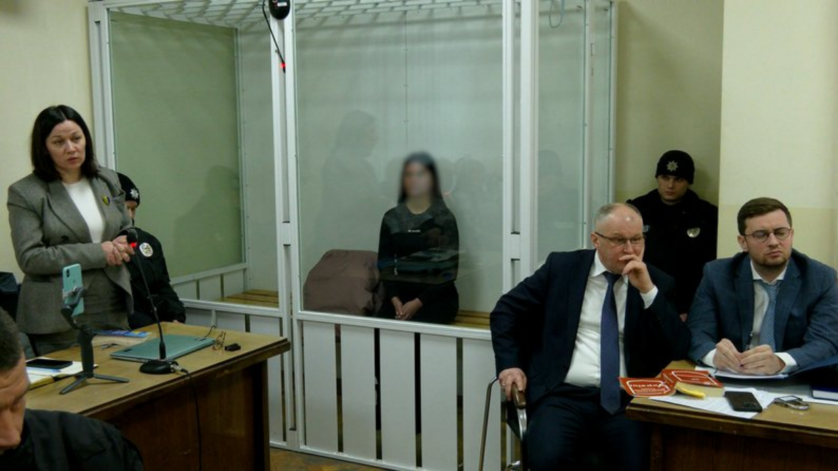 Судове засідання 3 лютого у справі поліцейської, яка на смерть збила дитину у Прилуках. Суспільне Чернігів.