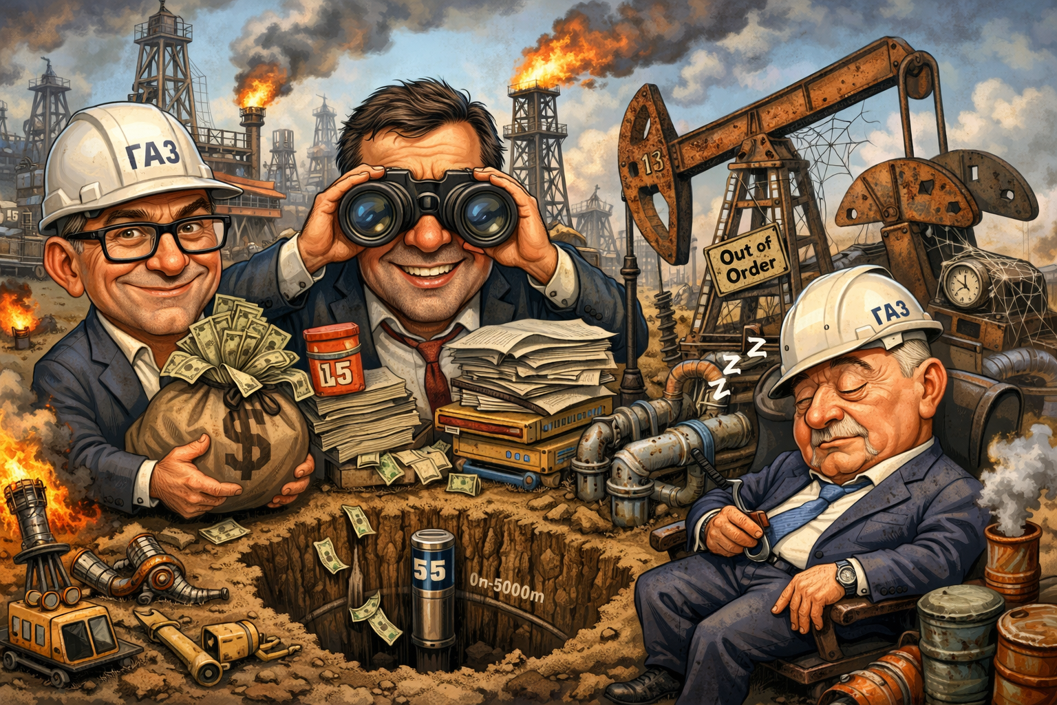 «Рекорди без результату: як АТ «Укргазвидобування» роками бурить і не видобуває»