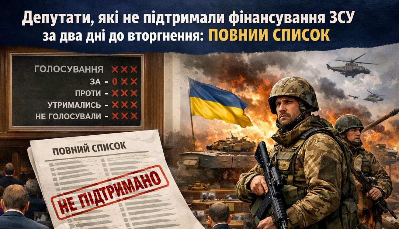 22 лютого 2022-го: день, коли «Слуга народу» зрадила ЗСУ