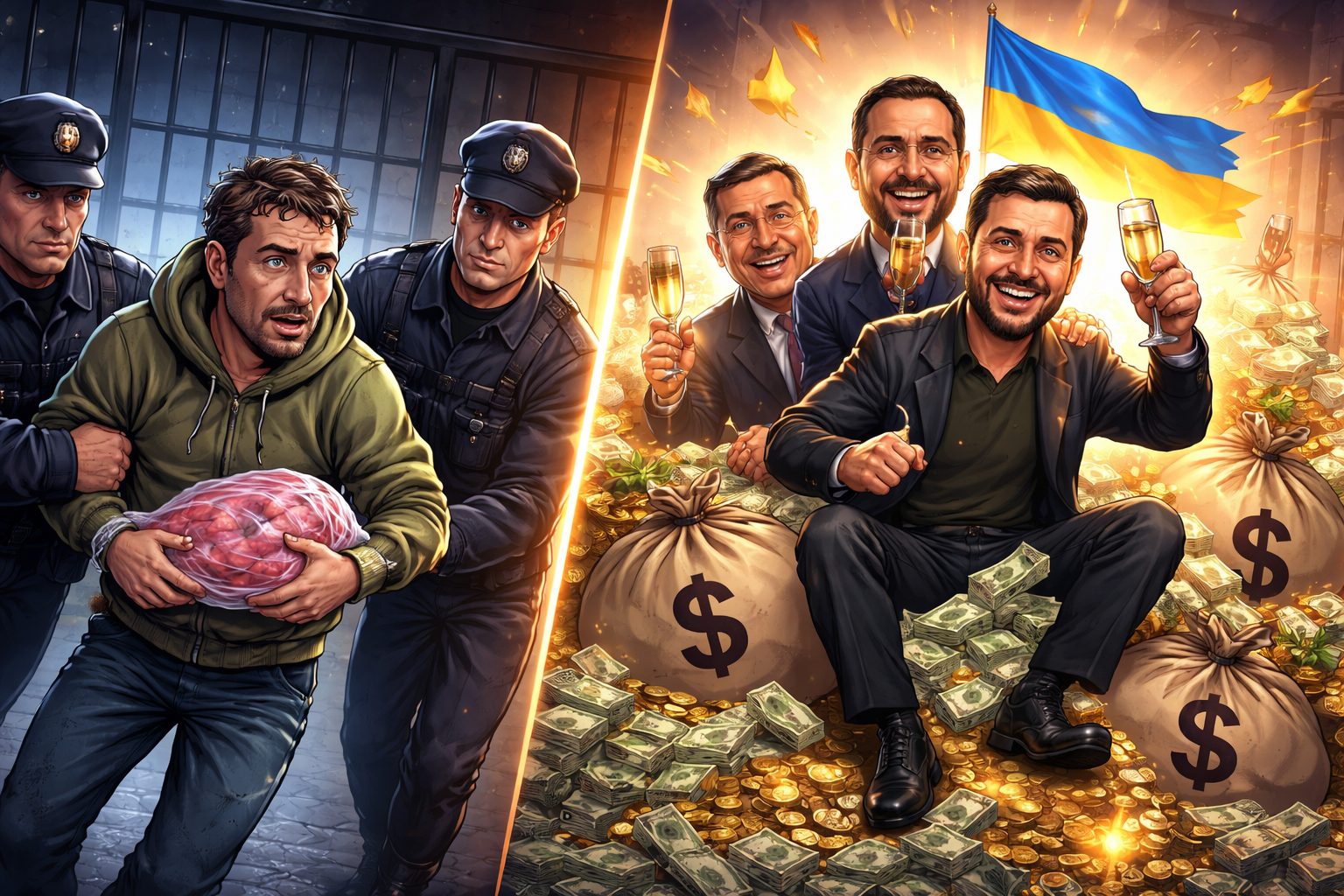 Чоловік намагався викрасти свинину на 4 244 гривні — і отримав 5 років ув’язнення.