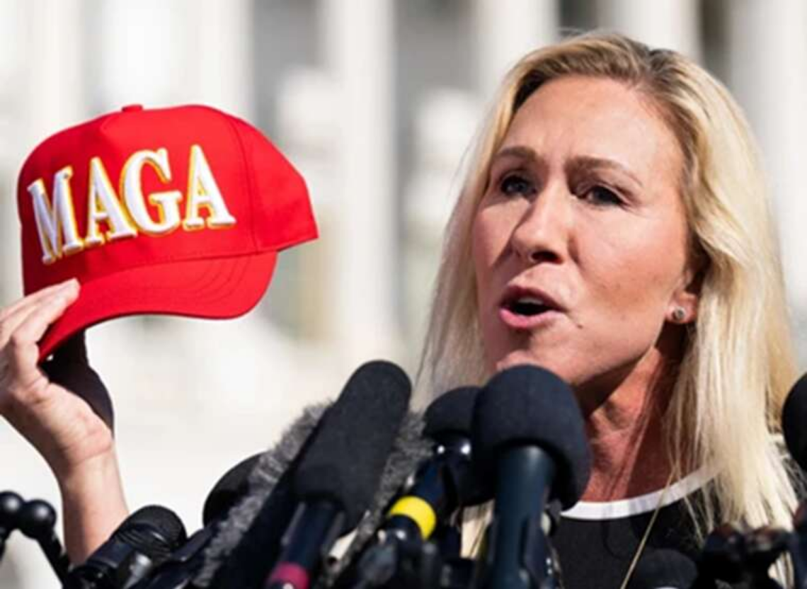 «Це все брехня»: ексконгресвумен Грін звинуватила адміністрацію Трампа в розв’язанні чергової війни