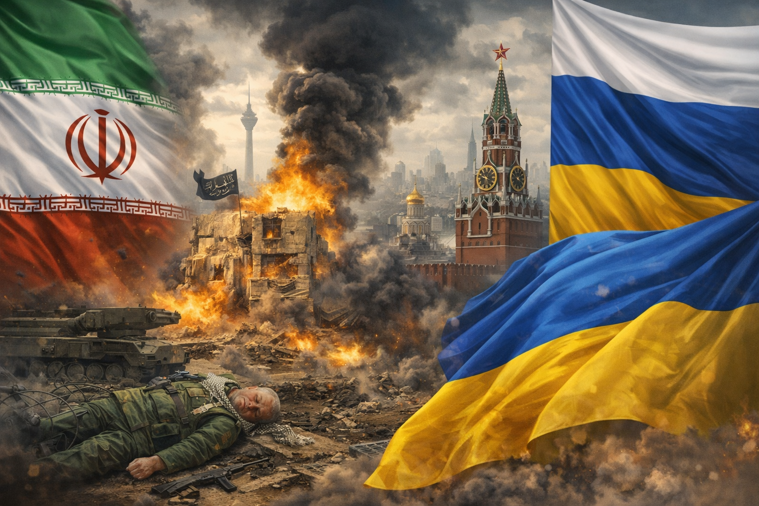 Один день справжньої війни в Ірані — і вся «війна» в Україні виглядає постановкою