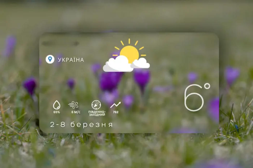 Прогноз погоди на тиждень 2 – 8 березня 2026 року