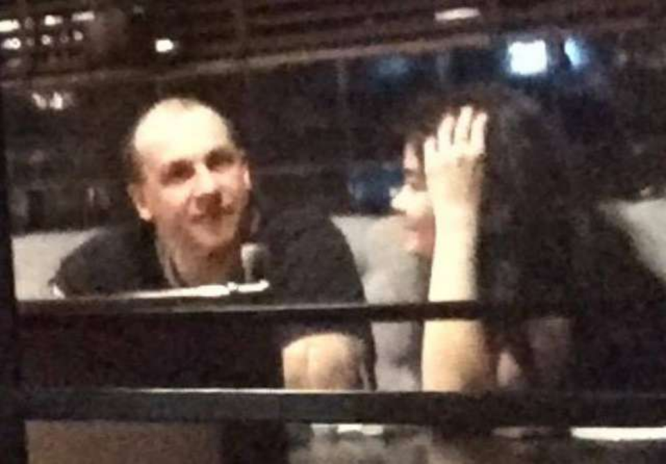 Головний редактор «Української правди» Севгіль Мусаєва в ресторані «Vino e Cucina» у компанії олігарха Костянтина Григоришина.