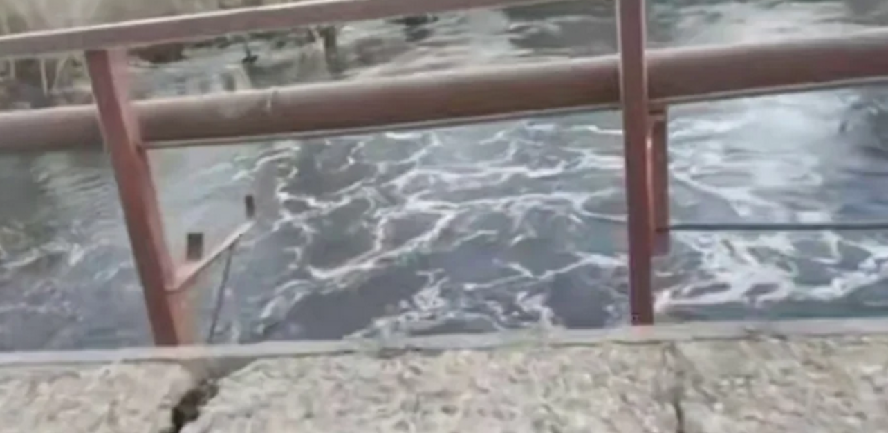 На Черкащині зруйновано шлюз дамби