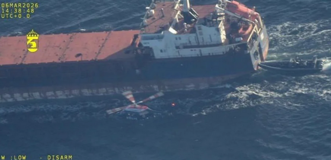 Швеція затримала підсанкційне судно під прапором Гвінеї: воно прямувало з Криму до росії