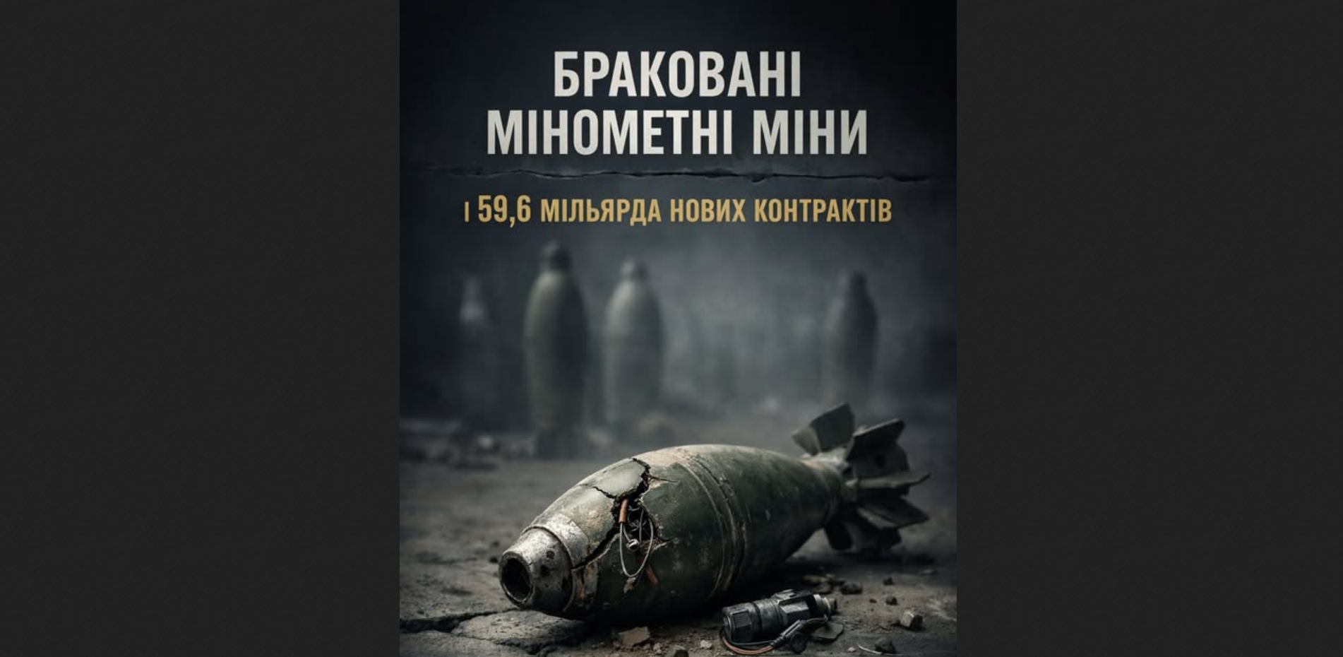 120 тисяч осічок: як браковані міни оголили корупційну систему оборонки