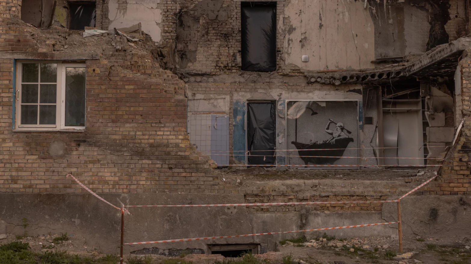 Reuters дізналося нове ім’я Бенксі завдяки його поїздці в село на Київщині