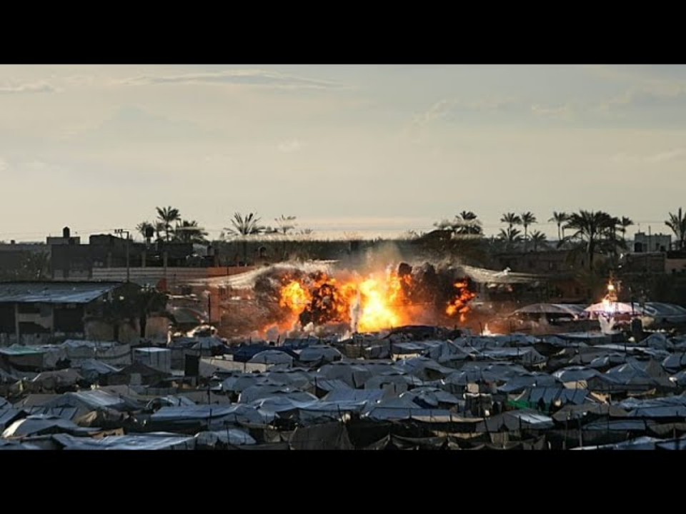 Ізраїльські окупанти атакували табір біженців у Секторі Гази