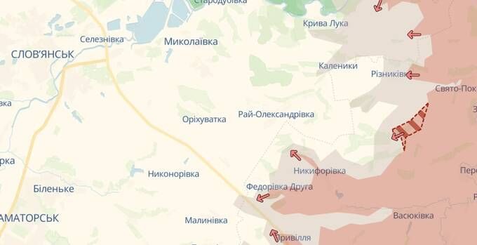 Контрнаступ на Дніпропетровщині: ЗСУ просунулися в районі Орестополя та Олексіївки — DeepState_1