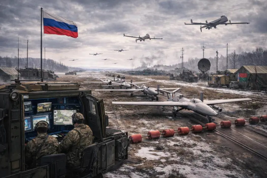 росія перекинула дронову інфраструктуру ближче до України