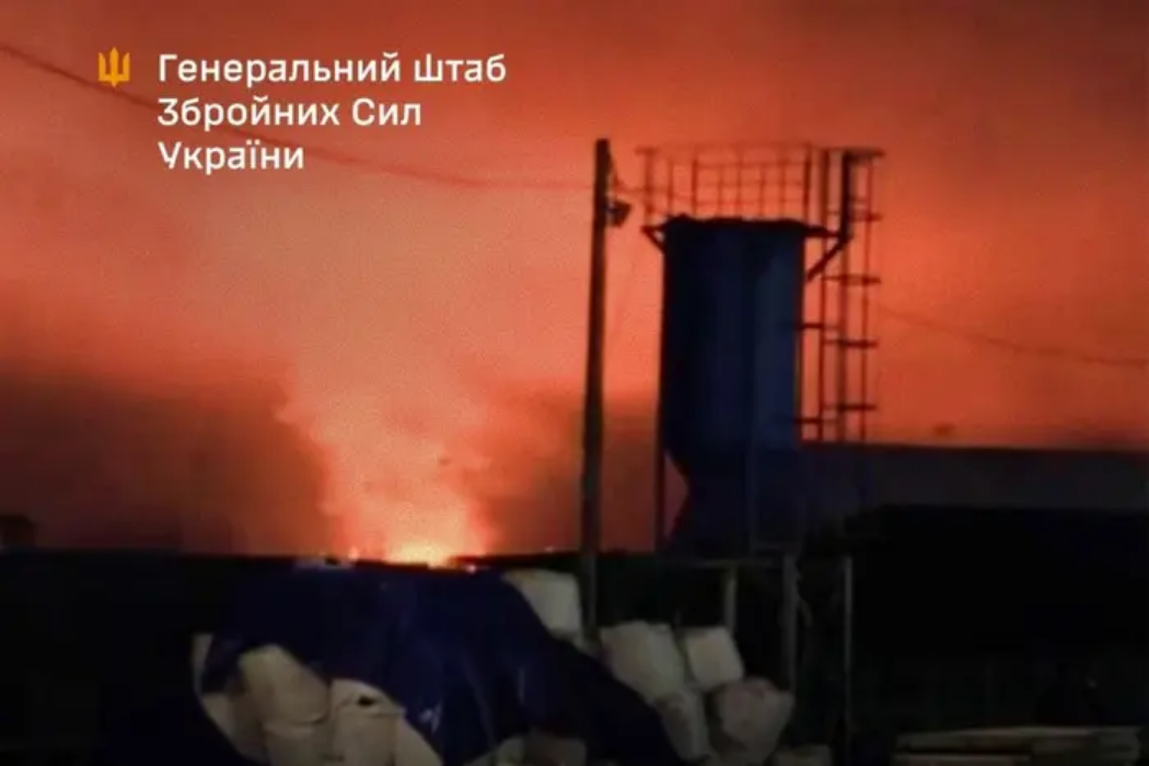 Сили оборони знову вдарили по нафтовому терміналу «Усть-Луга Ойл»