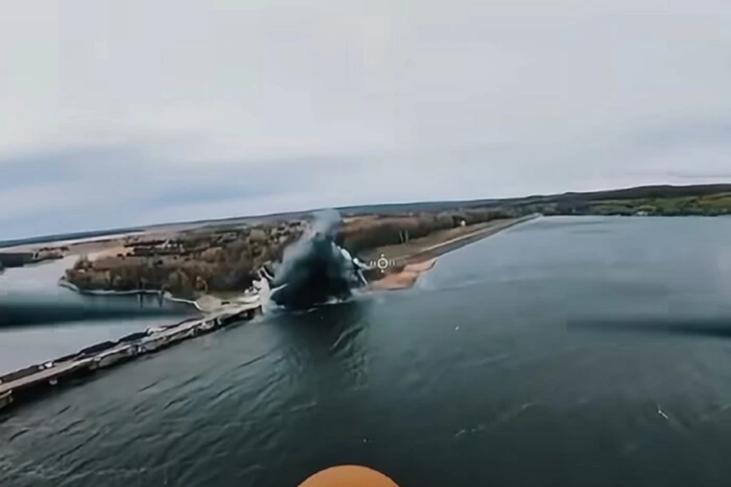 Ворог вдарив по греблі Печенізького водосховища на Харківщин