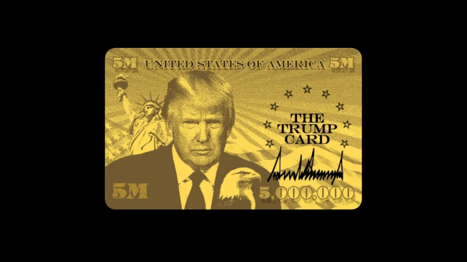 У США поки що лише одна людина отримала «золоту картку» Трампа