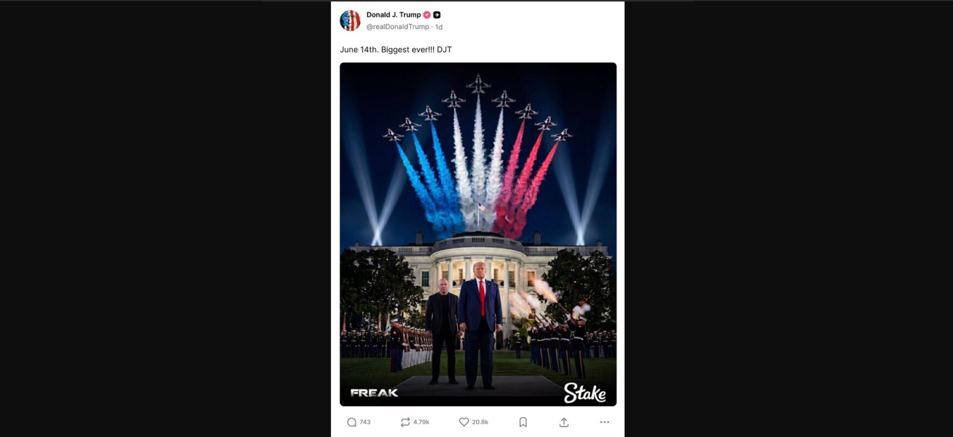 У Truth Social з’явилась реклама криптоказино без ліцензії у США