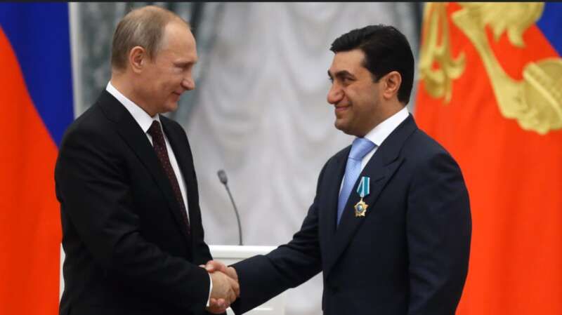 Путін і Год Нісанов у Кремлі, 31 липня 2014 року. (Sasha Mordovets/Getty Images) 