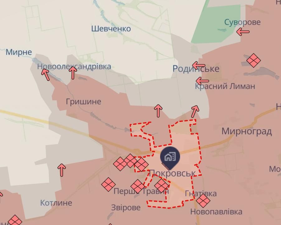 Покровськ повністю окуповано?_1