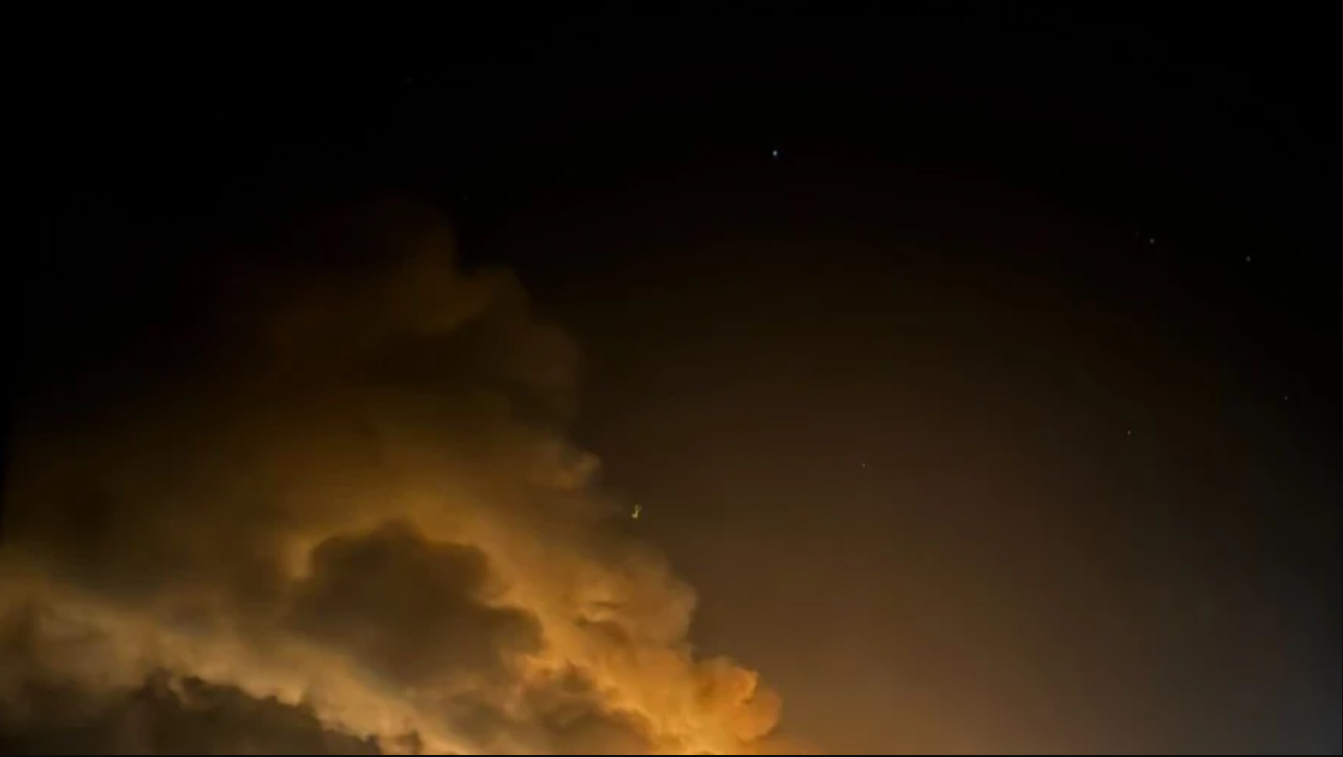 З’явилося відео ймовірного удару по Білій Церкві