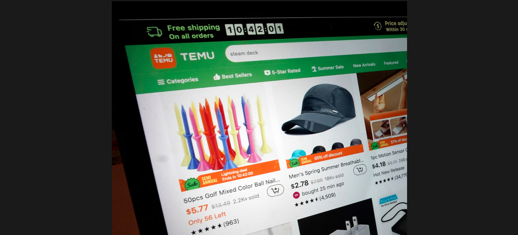 ЄС оштрафував Temu на 200 млн євро через продаж небезпечних товарів