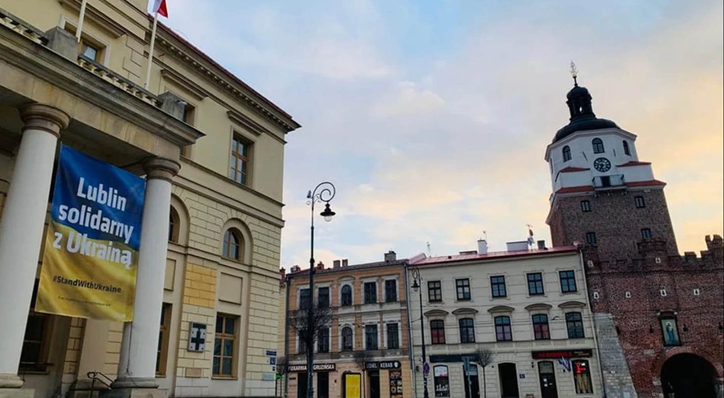 З будівлі ратуші польського Любліна зняли прапор України