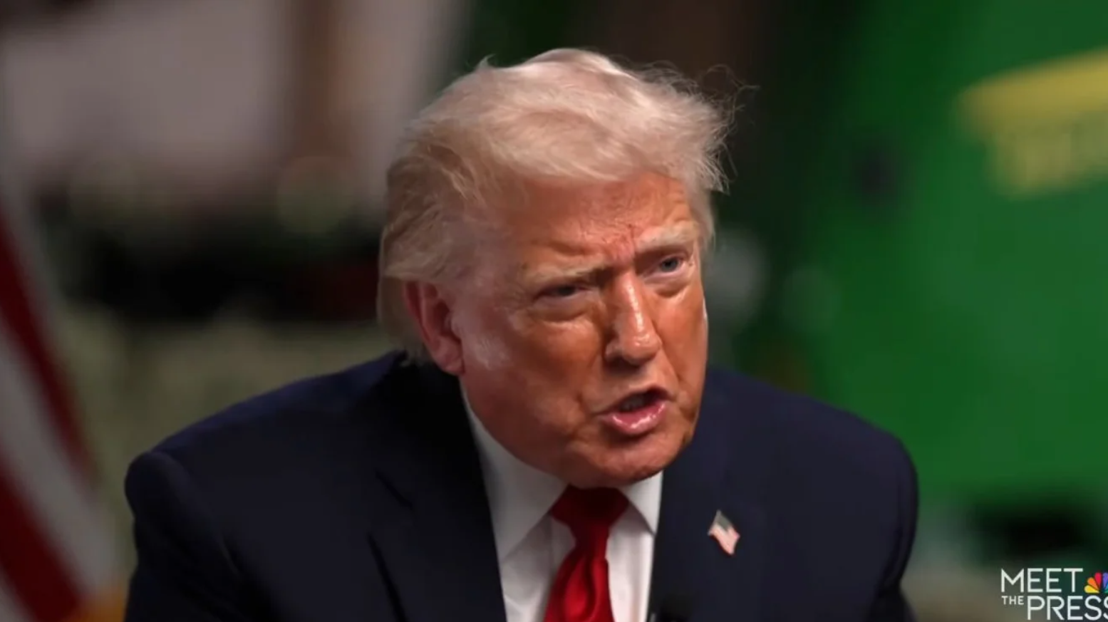 Трамп вилаяв журналістку NBC News і достроково пішов з інтерв’ю